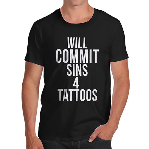 Will Sin 4 Tattoos Men's T-Shirt