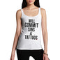 Will Sin 4 Tattoos Women's Tank Top