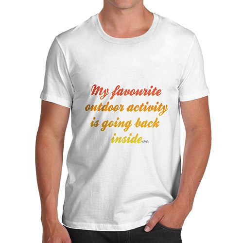 My Favourite Outdoor Activity Men's T-Shirt