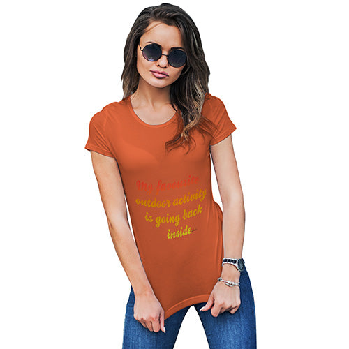 My Favourite Outdoor Activity Women's T-Shirt 