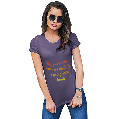 My Favourite Outdoor Activity Women's T-Shirt 