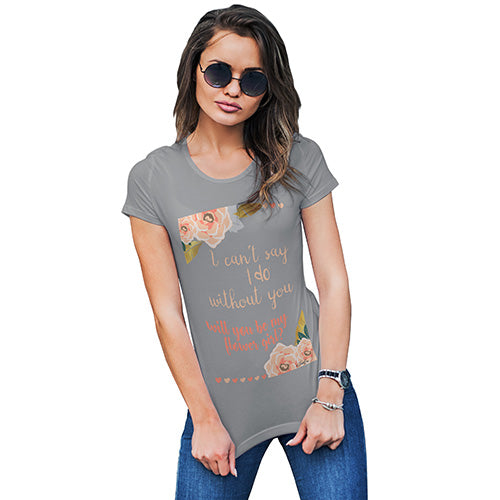 Will You Be My Flower Girl Women's T-Shirt 