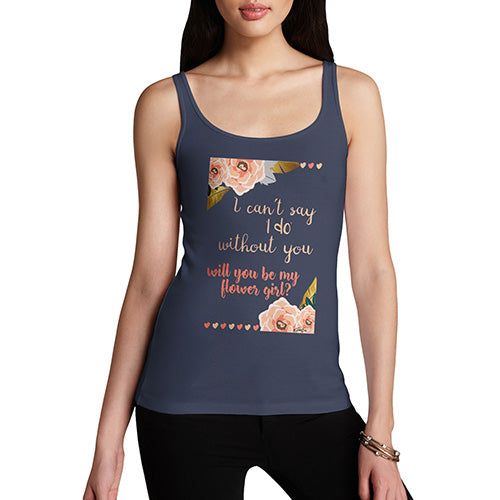 Will You Be My Flower Girl Women's Tank Top