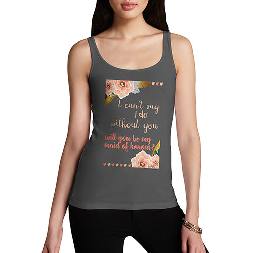 Will You Be My Maid Of Honour Women's Tank Top