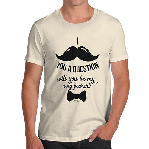 Will You Be My Ring Bearer (Male) Men's T-Shirt