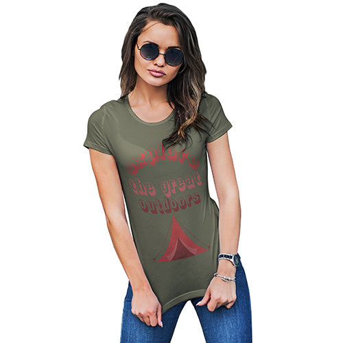 Explore The Great Outdoors Women's T-Shirt 