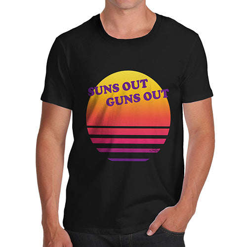 Suns Out, Guns Out Men's T-Shirt