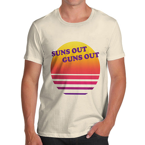 Suns Out, Guns Out Men's T-Shirt