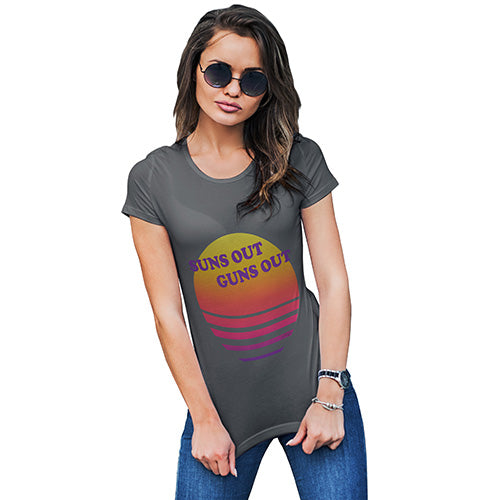 Suns Out, Guns Out Women's T-Shirt 