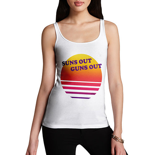 Suns Out, Guns Out Women's Tank Top