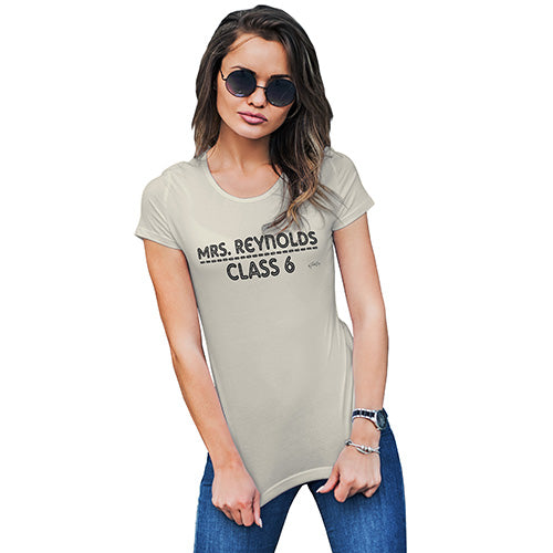 Personalised Teachers Name and Class Women's T-Shirt 