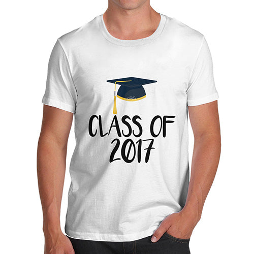 Personalised Graduation Hat Class Of Add Year Men's T-Shirt