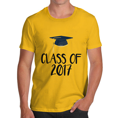 Personalised Graduation Hat Class Of Add Year Men's T-Shirt