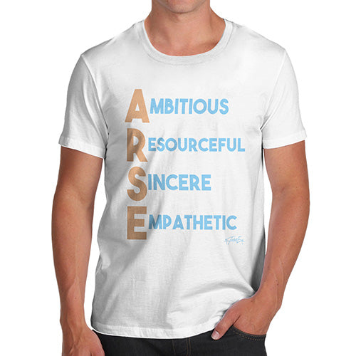 A-se Acrostic Poem Men's T-Shirt