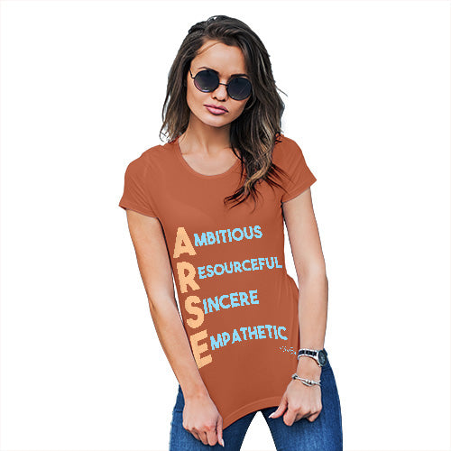 A-se Acrostic Poem Women's T-Shirt 