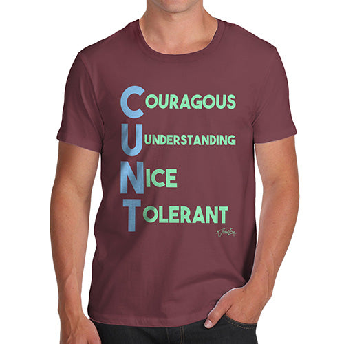 C-nt Acrostic Poem Men's T-Shirt