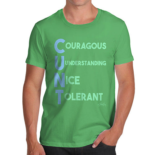 C-nt Acrostic Poem Men's T-Shirt