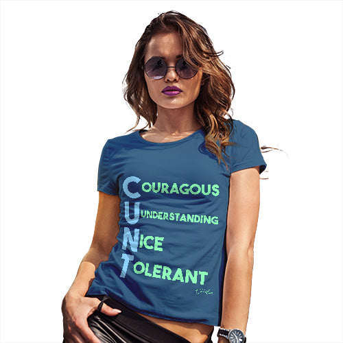 C-nt Acrostic Poem Women's T-Shirt 