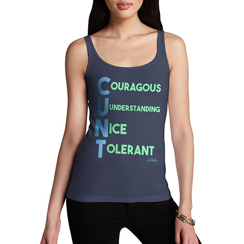 C-nt Acrostic Poem Women's Tank Top