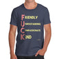 F-ck Acrostic Poem Men's T-Shirt