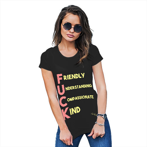 F-ck Acrostic Poem Women's T-Shirt 