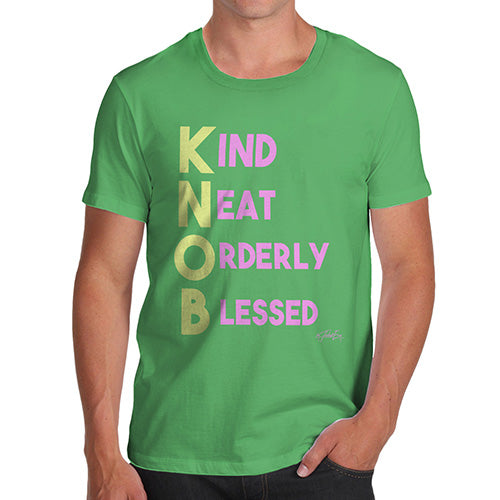 Kn-b Acrostic Poem Men's T-Shirt