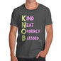 Kn-b Acrostic Poem Men's T-Shirt