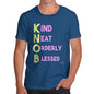 Kn-b Acrostic Poem Men's T-Shirt