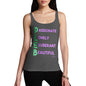 Pleb Acrostic Poem Women's Tank Top