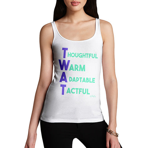 Tw-t Acrostic Poem Women's Tank Top