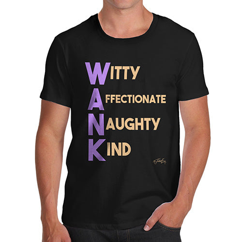 W-nk Acrostic Poem Men's T-Shirt