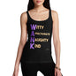 W-nk Acrostic Poem Women's Tank Top