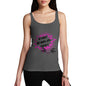 Womens Humor Novelty Graphic Funny Tank Top My Make-Up's Perfect Women's Tank Top Small Dark Grey