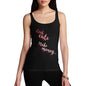 Novelty Tank Top Women Look Cute, Make Money Women's Tank Top Large Black