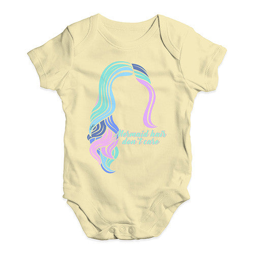 Mermaid Hair, Don?þ?®???ó?þ?óÒã?????¼?þ?óÒã?????ót Care Baby Unisex Baby Grow Bodysuit