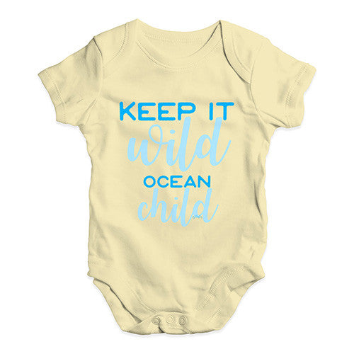 Keep It Wild Ocean Child Baby Unisex Baby Grow Bodysuit