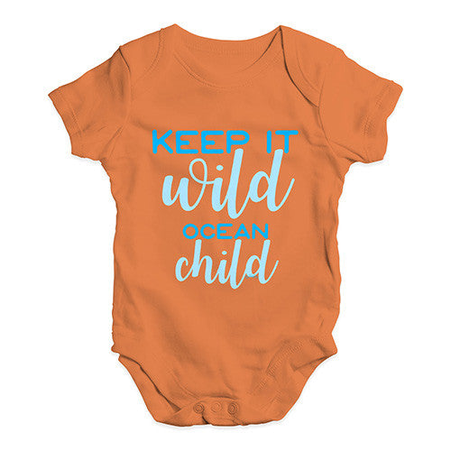 Keep It Wild Ocean Child Baby Unisex Baby Grow Bodysuit