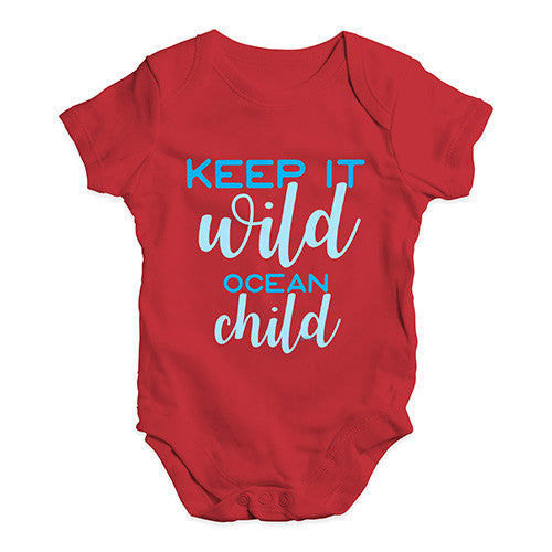 Keep It Wild Ocean Child Baby Unisex Baby Grow Bodysuit