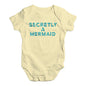 Secretly A Mermaid Baby Unisex Baby Grow Bodysuit