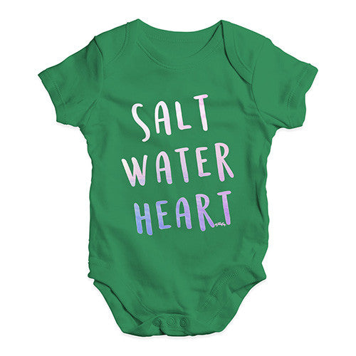 Salt Water Heart Baby Unisex Baby Grow Bodysuit