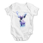 Cool Tone Deer Baby Unisex Baby Grow Bodysuit