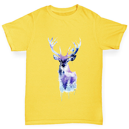 Cool Tone Deer Boy's T-Shirt