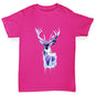 Cool Tone Deer Girl's T-Shirt 