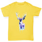 Cool Tone Deer Girl's T-Shirt 