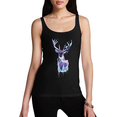 Cool Tone Deer Women's Tank Top