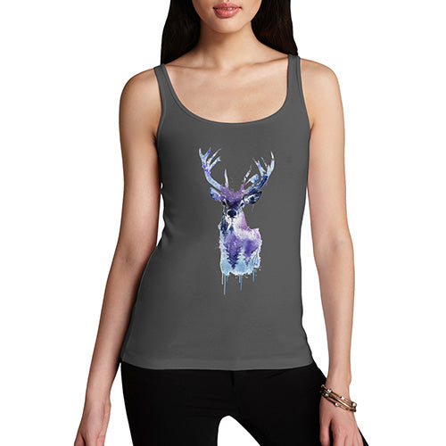 Cool Tone Deer Women's Tank Top