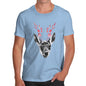 Floral Deer Men's T-Shirt