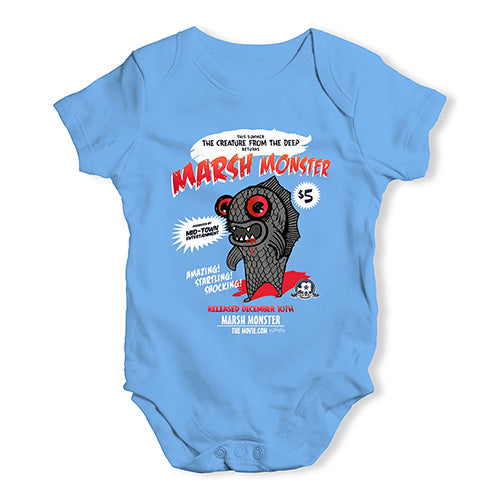 Marsh Monster Baby Unisex Baby Grow Bodysuit