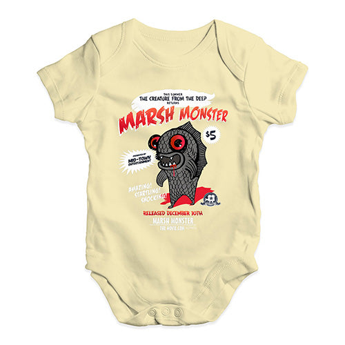 Marsh Monster Baby Unisex Baby Grow Bodysuit