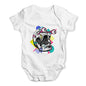 80's Skull Baby Unisex Baby Grow Bodysuit